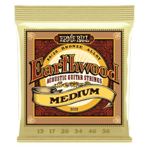 Ernie Ball Earthwood Medium Acoustic Guitar Strings