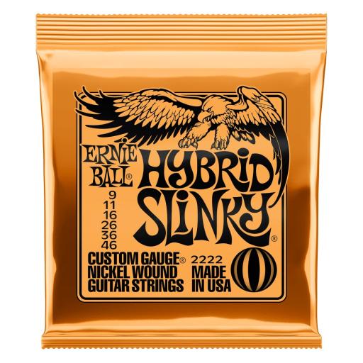 Ernie Ball 2222 Hybrid Slinky Electric Guitar Strings