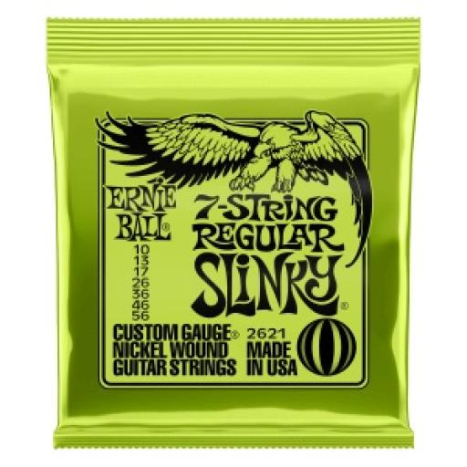 Ernie Ball 2621 7 String Regular Slinky Electric Guitar Strings