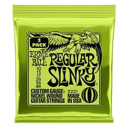 Ernie Ball 2221 Regular Slinky Electric Guitar Strings